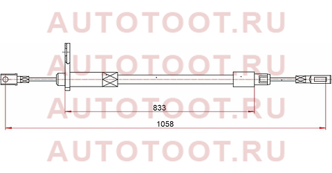 Трос ручного тормоза MERCEDES E-CLASS LH 95-02 st520071 Sat – купить в Омске. Цены, характеристики, фото в интернет-магазине autotoot.ru