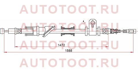 Трос ручного тормоза MITSUBISHI CARISMA/ LANCER VI LH 96-06 st520076 sat – купить в Омске. Цены, характеристики, фото в интернет-магазине autotoot.ru