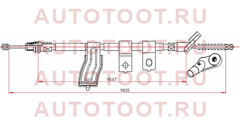 Трос ручного тормоза NISSAN QASHQAI+2 RH 07-13 st520082 sat – купить в Омске. Цены, характеристики, фото в интернет-магазине autotoot.ru