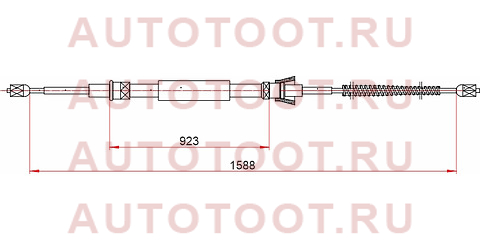 Трос ручного тормоза VW POLO (EURO) RH/LH 08-15 st520090 sat – купить в Омске. Цены, характеристики, фото в интернет-магазине autotoot.ru