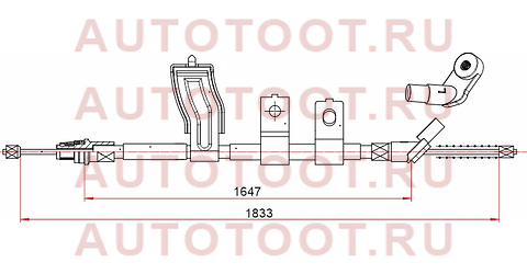 Трос ручного тормоза NISSAN QASHQAI+2 LH 07-13 st520094 sat – купить в Омске. Цены, характеристики, фото в интернет-магазине autotoot.ru