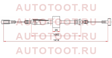 Трос ручного тормоза IVECO DAILY 29L-35C RH/LH 06- st520095 sat – купить в Омске. Цены, характеристики, фото в интернет-магазине autotoot.ru