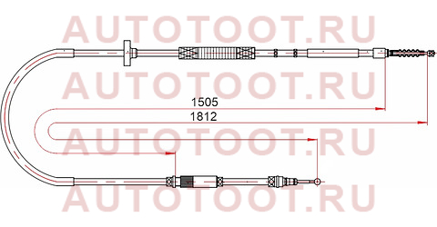 Трос ручного тормоза AUDI A4 95-02 st520097 sat – купить в Омске. Цены, характеристики, фото в интернет-магазине autotoot.ru