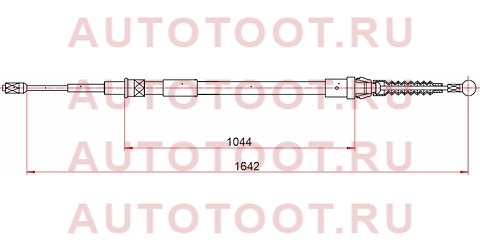 Трос ручного тормоза AUDI A1 RH/LH 10-14/VW POLO 10-14 1644mm st520114 sat – купить в Омске. Цены, характеристики, фото в интернет-магазине autotoot.ru