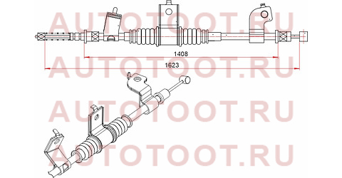 Трос ручного тормоза MITSUBISHI OUTLANDER 06-12 st520118 sat – купить в Омске. Цены, характеристики, фото в интернет-магазине autotoot.ru