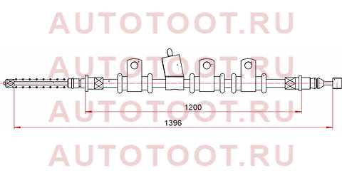 Трос ручного тормоза CHEVROLET AVEO 08-11/KALOS 05-08/RAVON NEXIA R3 16- RH st520122 sat – купить в Омске. Цены, характеристики, фото в интернет-магазине autotoot.ru