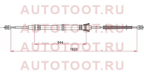 Трос ручного тормоза SKODA OCTAVIA RH/LH 97-98 st520148 sat – купить в Омске. Цены, характеристики, фото в интернет-магазине autotoot.ru