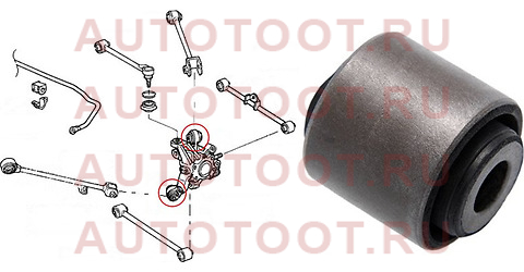 Сайлентблок задней цапфы HONDA ACCORD CL# 2002-2008 st52210seae03u sat – купить в Омске. Цены, характеристики, фото в интернет-магазине autotoot.ru