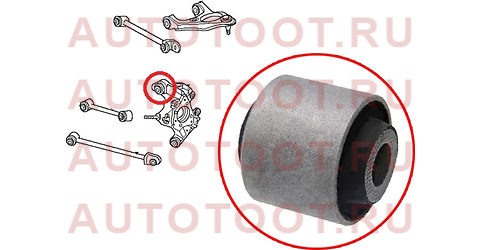 Сайлентблок задней цапфы HONDA ACCORD CU# 2008-2012 st52210tc0t00u sat – купить в Омске. Цены, характеристики, фото в интернет-магазине autotoot.ru
