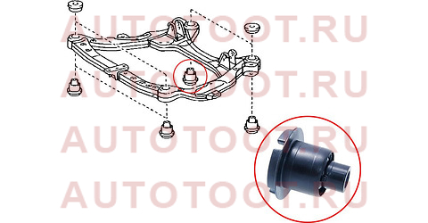 Сайлентблок подрамника задний TOYOTA CAMRY 06-15/LEXUS ES240/350 06- RH st5221533090 sat – купить в Омске. Цены, характеристики, фото в интернет-магазине autotoot.ru