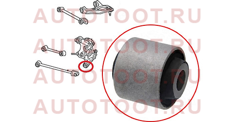 Сайлентблок задней цапфы HONDA ACCORD CU# 2008-2012 st52215tc0t00u Sat – купить в Омске. Цены, характеристики, фото в интернет-магазине autotoot.ru