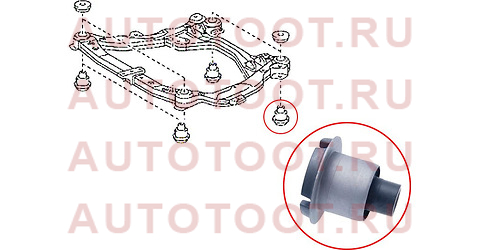 Сайлентблок подрамника задний TOYOTA CAMRY 06-15/LEXUS ES240/350 06- LH st5221733020 sat – купить в Омске. Цены, характеристики, фото в интернет-магазине autotoot.ru