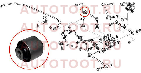 Сайлентблок задней поперечной тяги HONDA ACCORD 98-08 st52350sea000b sat – купить в Омске. Цены, характеристики, фото в интернет-магазине autotoot.ru