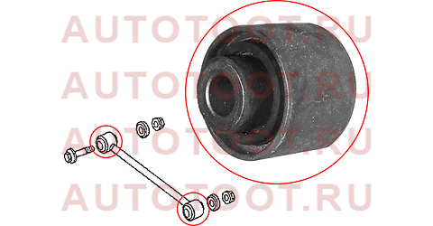 Сайлентблок нижней поперечной тяги RR Honda Accord CF4 97- st-52360-s86-k01 sat – купить в Омске. Цены, характеристики, фото в интернет-магазине autotoot.ru