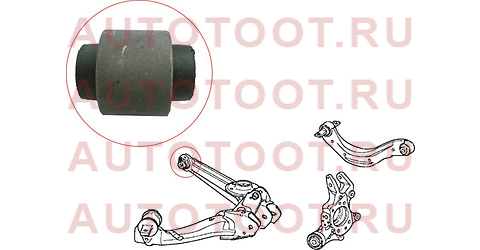 Сайлентблок заднего нижнего рычага RR HONDA CIVIC/CROSSROAD/INTEGRA/ODYSSEY/CR-V/STREAM 01- st-52364-s5a-004 sat – купить в Омске. Цены, характеристики, фото в интернет-магазине autotoot.ru