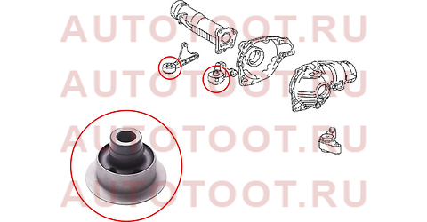 Сайлентблок правой опоры дифференциала TOYOTA LAND CRUISER 200/LEXUS LX570/460 07- st5238060080b sat – купить в Омске. Цены, характеристики, фото в интернет-магазине autotoot.ru