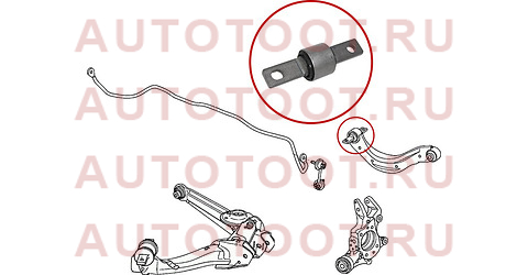 Сайлентблок заднего верхнего поперечного рычага (косточка) HONDA CIVIC 06-15 st52390snaa00b1 sat – купить в Омске. Цены, характеристики, фото в интернет-магазине autotoot.ru