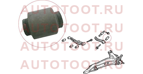 Сайлентблок заднего верхнего поперечного рычага HONDA CIVIC/CR-V/DOMANI/INTEGRA/ORTHIA/PARTNER 89-02 st-52395-sh3-004 sat – купить в Омске. Цены, характеристики, фото в интернет-магазине autotoot.ru