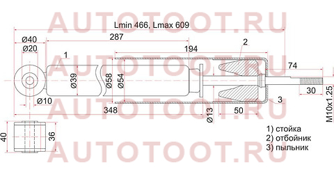 Амортизатор задний HONDA FIT/ARIA/MOBILIO 01- LH=RH st-52610-saa-g02 sat – купить в Омске. Цены, характеристики, фото в интернет-магазине autotoot.ru