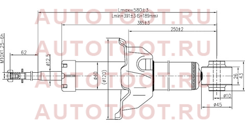 Стойка задняя HONDA CRV 95-01 LH=RH st-52611-s10-a01 sat – купить в Омске. Цены, характеристики, фото в интернет-магазине autotoot.ru