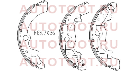 Колодки тормозные зад SUZUKI WAGON R 00-/ALTO 02-08 st5320076g51 sat – купить в Омске. Цены, характеристики, фото в интернет-магазине autotoot.ru