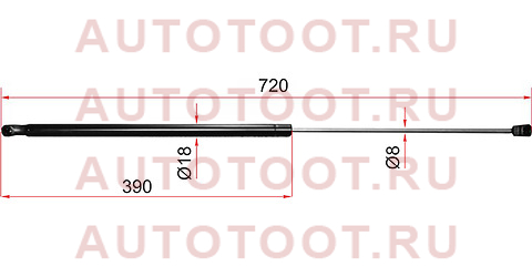 Амортизатор капота TOYOTA CAMRY ACV40 06- st-53440-06060 sat – купить в Омске. Цены, характеристики, фото в интернет-магазине autotoot.ru