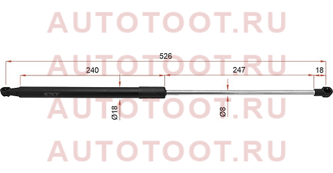 Амортизатор капота TOYOTA LAND CRUISER PRADO 150 09- LH=RH st-53440-0w220 sat – купить в Омске. Цены, характеристики, фото в интернет-магазине autotoot.ru