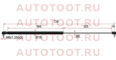 Амортизатор капота TOYOTA CAMRY 01-06 st-53440-29050 Sat – купить в Омске. Цены, характеристики, фото в интернет-магазине autotoot.ru