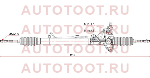 Рейка рулевая HONDA CR-V RD1 95- RHD st53601s10013 sat – купить в Омске. Цены, характеристики, фото в интернет-магазине autotoot.ru