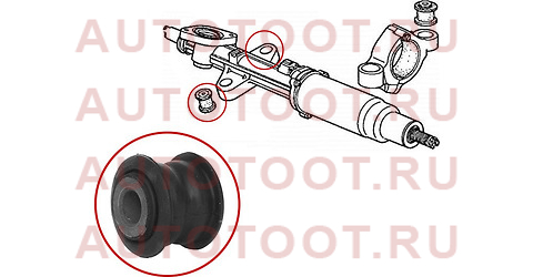 Сайлентблок рулевой рейки HONDA ACCORD/TORNEO 97-02 st53685s0a003b sat – купить в Омске. Цены, характеристики, фото в интернет-магазине autotoot.ru
