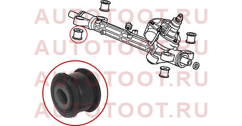 Сайлентблок рулевой рейки HONDA CR-V 07-12 st53685swcg01b sat – купить в Омске. Цены, характеристики, фото в интернет-магазине autotoot.ru