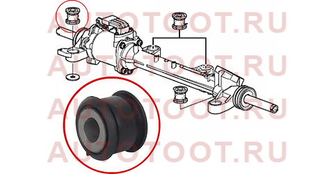 Сайлентблок рулевой рейки HONDA ACCORD 08-12 st53685tl0g11b sat – купить в Омске. Цены, характеристики, фото в интернет-магазине autotoot.ru