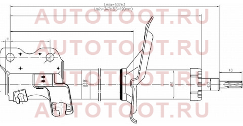 Стойка передняя NISSAN CEFIRO/MAXIMA/TINO/INFINITII30/I35 98-03 RH st-54302-2y985 sat – купить в Омске. Цены, характеристики, фото в интернет-магазине autotoot.ru