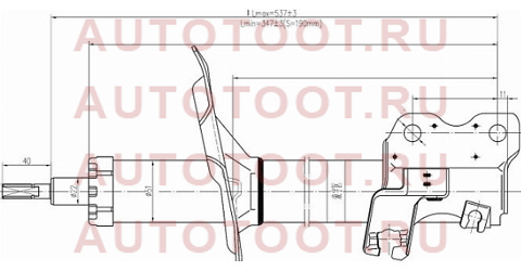 Стойка передняя NISSAN CEFIRO/MAXIMA/TINO/INFINITII30/I35 98-03 LH st-54303-2y985 sat – купить в Омске. Цены, характеристики, фото в интернет-магазине autotoot.ru