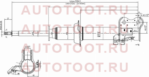 Стойка передняя NISSAN MARCH/MICRA/CUBE 92-02 LH st-54303-41b25 sat – купить в Омске. Цены, характеристики, фото в интернет-магазине autotoot.ru