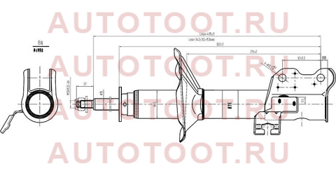 Стойка передняя NISSAN AD/PRESEA/PULSAR/SENTRA/SUNNY/WINGROAD 90-96 LH st-54303-4h225 sat – купить в Омске. Цены, характеристики, фото в интернет-магазине autotoot.ru