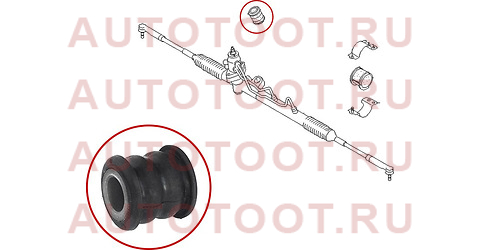 Сайлентблок рулевой рейки NISSAN AD/WINGROAD 99-04/ALMERA 00-06/BLUEBIRD SYLPHY/PULSAR 00-05/SUNNY 9 st544446m000b sat – купить в Омске. Цены, характеристики, фото в интернет-магазине autotoot.ru