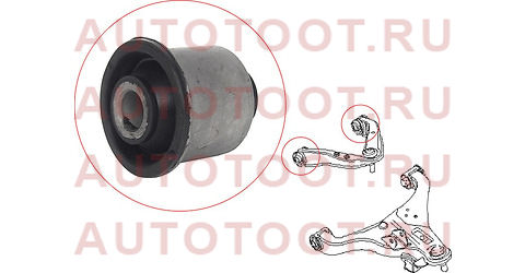 Сайлентблок переднего верхнего рычага NISSAN NAVARA D40/PATHFINDER 51 04-/INFINITI QX80/56 10- st54542eb70a sat – купить в Омске. Цены, характеристики, фото в интернет-магазине autotoot.ru