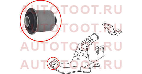 Сайлентблок переднего нижнего рычага передний NISSAN TERRANO/PATHFINDER/ELGRAND/INFINITY QX4 96-03 st545600w000 sat – купить в Омске. Цены, характеристики, фото в интернет-магазине autotoot.ru