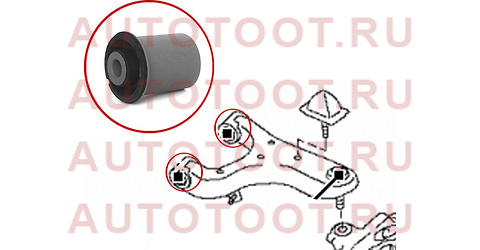 Сайлентблок переднего нижнего рычага NISSAN PATROL 10-/INFINITY QX 80/QX 56 10- st545601lb0a sat – купить в Омске. Цены, характеристики, фото в интернет-магазине autotoot.ru