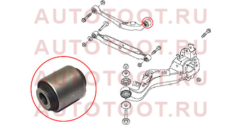 Сайлентблок заднего верхнего поперечного рычага NISSAN QASHQAI/QASHQAI+2 06-/X-TRAIL T31 07- st55120jd000 sat – купить в Омске. Цены, характеристики, фото в интернет-магазине autotoot.ru