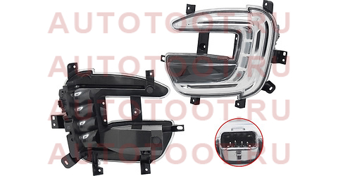 Ходовые огни RENAULT KAPTUR 16- LH LED st55120u1l sat – купить в Омске. Цены, характеристики, фото в интернет-магазине autotoot.ru