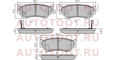 Колодки тормозные перед SUZUKI GRAND VITARA 05- st5520065d21 sat – купить в Омске. Цены, характеристики, фото в интернет-магазине autotoot.ru