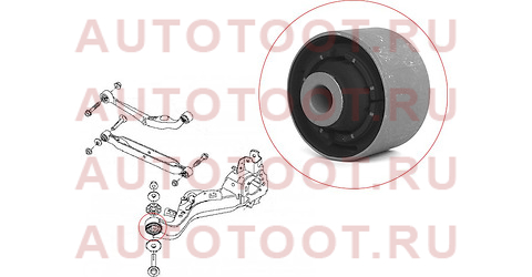 Сайлентблок заднего продольного рычага NISSAN QASHQAI/QASHQAI+2 06-/X-TRAIL T31 07- st55501jd00a sat – купить в Омске. Цены, характеристики, фото в интернет-магазине autotoot.ru