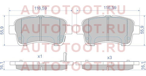 Колодки тормозные перед SUZUKI AERIO/LIANA 01-08 st5581054g11 sat – купить в Омске. Цены, характеристики, фото в интернет-магазине autotoot.ru