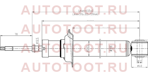 Стойка задняя NISSAN CEFIRO/MAXIMA/INFINITII30/I35 98-03 LH=RH st-56210-6y325 sat – купить в Омске. Цены, характеристики, фото в интернет-магазине autotoot.ru