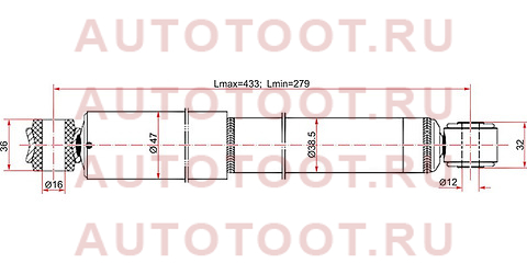 Амортизатор задний NISSAN EXPERT/WINGROAD/AD 99-07 LH=RH st-56210-wd227 sat – купить в Омске. Цены, характеристики, фото в интернет-магазине autotoot.ru