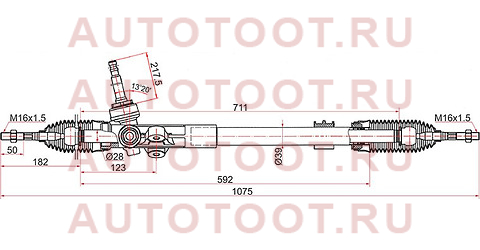 Рейка рулевая HYUNDAI IX35/TUCSON/KIA SPORTAGE 10-13 LHD st565002s000 sat – купить в Омске. Цены, характеристики, фото в интернет-магазине autotoot.ru