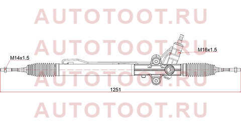 Рейка рулевая HYUNDAI STAREX/H1 08- st577004h100 sat – купить в Омске. Цены, характеристики, фото в интернет-магазине autotoot.ru