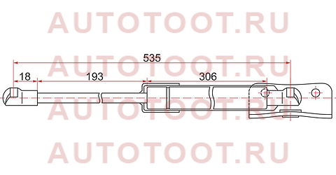 Амортизатор крышки багажника MITSUBISHI OUTLANDER 13- LH st5802a375 sat – купить в Омске. Цены, характеристики, фото в интернет-магазине autotoot.ru